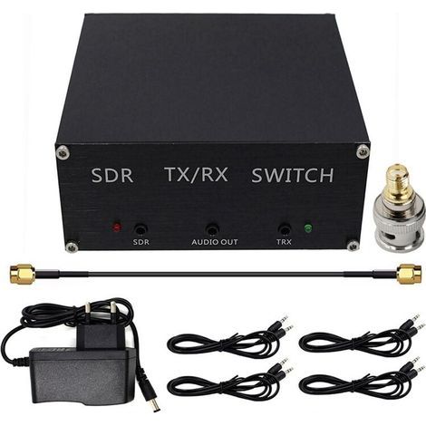 Botier de Commutation D'émetteur-Récepteur SDR de Partage D'Antenne 160 MHz 100 W Botier en Alliage D'Aluminium Prise UE (1/2)