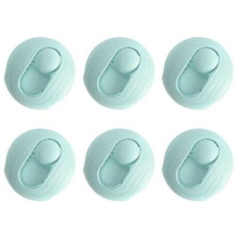 Housse de couette anti-course sans aiguille de sécurité domestique boucle invisible 6 pack (vert menthe)