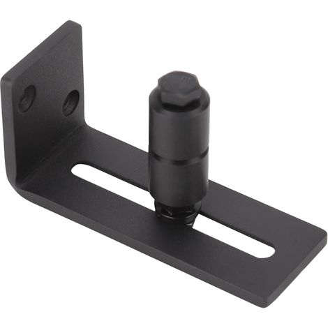 Guide de sol réglable coulissant pour accessoire de porte de grange (rouleau unique surélevé) (1/5)