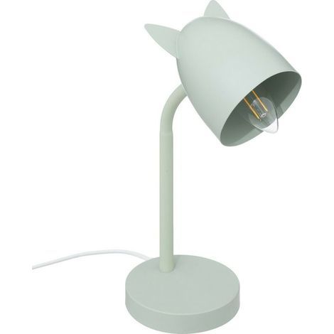 Lampe oreilles métal vert – Applique murale design moderne pour salon, chambre ou couloir (1/4)