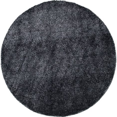 Tapis Rond "Mattis" 200cm Anthracite (1/5)