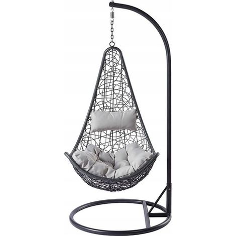 moderna sedia da giardino sospesa in stile boho (1/5)