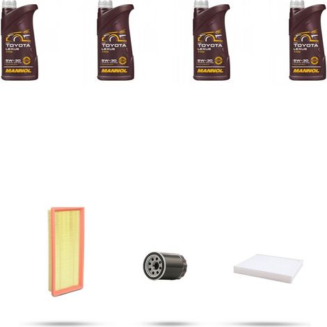 Kit tagliando 3 FILTRI e 4L OLIO compatibile con Fiat Panda II 1.1 8V 40kw dal 2003 (1/4)