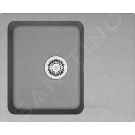 Franke Orion - Évier en tectonite OID 611-62, 620 x 500 mm, gris 114.0395.160 (1/3)
