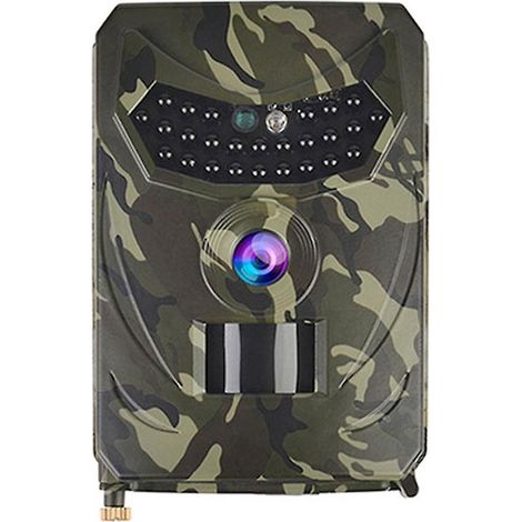 Caméra de chasse 12MP 1080P avec capteur PIR infrarouge pour surveillance extérieure de la faune