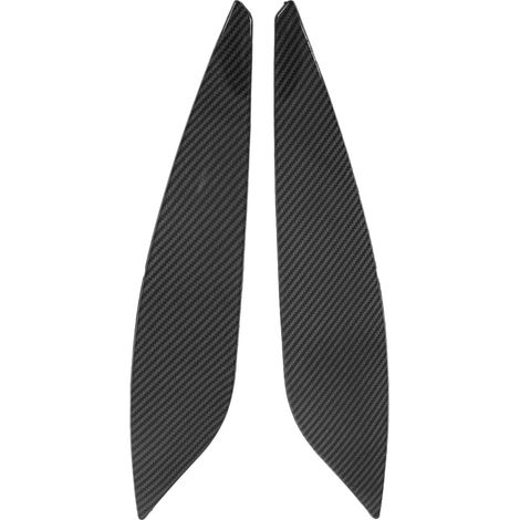 Seitenverkleidung im Carbon-Stil, 2-teiliges Motorradverkleidungs-Zubehör, Ersatzteil für YZF R6 R6S, Carbonfaser-Gehäuse, schwarzes Seitenverkleidungsset. (1/5)