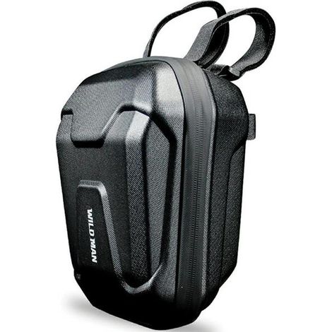 Funda/portaequipajes para scooter WILDMAN TS9, bolsa para cuadro negra