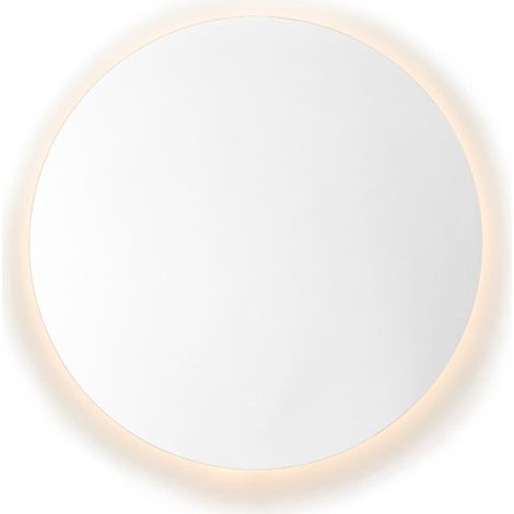 Miroir rond lumineux Ø60 cm LED 3 couleurs avec capteur tactile et anti-buée Project (ZPRKU60LED)
