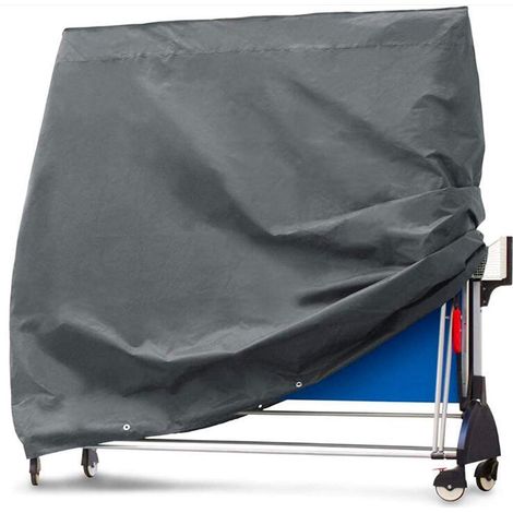 Housse pour tables de ping-pong tissu oxford housse de table de ping-pong housse de protection résistante à l'eau et aux UV