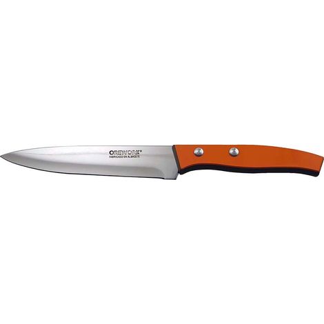 Cuchillo verdulero - 15 cm - Naranja