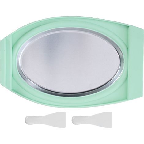 Rouleau à crème glacée mini compact efficace facile à utiliser pour yaourt glacé fait maison sorbet gelato vert (1/5)