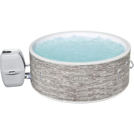 Bestway Spa gonflable rond Lay-Z-Spa Vancouver AirJet Plus avec WiFi 3-5 personnes (1/10)