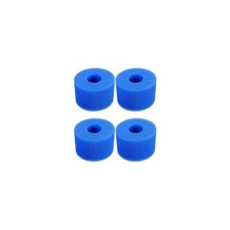 4-teiliger Filterschwamm Typ S1, Schaumstofffilterkartusche, Poolfilterschaum, wiederverwendbar und waschbar, Schaumstofffilter für Spa, Schwimmbad, Whirlpool (1/5)