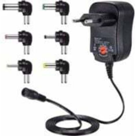 Alimentation universelle 30w AC à DC 3V 4.5v 5V 6V 7.5v 9V 12V 1A 2a, adaptateur multi-tension avec port USB et 8 prises DC pour CCTV Cam routeur haut-parleur lampe et électronique domestique