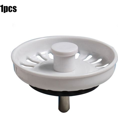 Filtre Évier - Filtre À Déchets Pour Évier Cuisine - Diamètre 74 mm Hauteur 45 mm - Acier Inoxydable + Acrylique - 1 Pièce (1/5)