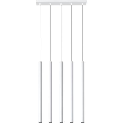 Pastelo 5 G9 Pendelleuchte weiß Sollux SL.0468 (1/5)