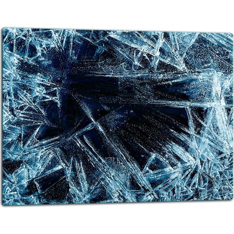 Tabla de corte de placa de vidrio 52x40 hielo (1/5)
