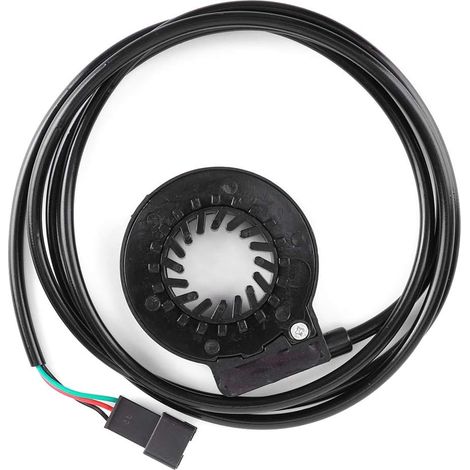 Capteur d'assistance de vélo électrique, Accessoires de vélo électrique capteur d'assistance Double Hall 12 Roue intégrée magnétique (1/5)