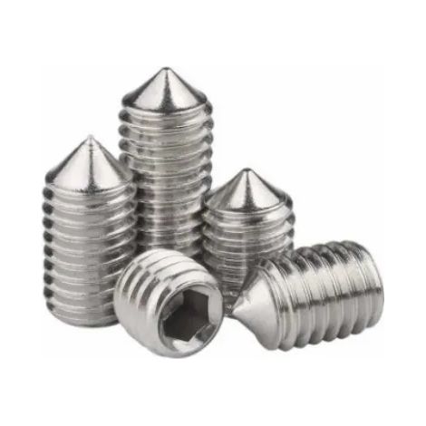 GRANO IN ACCIAIO INOX A2 DIN 914 M 3 - LUNGHEZZA 3 MM