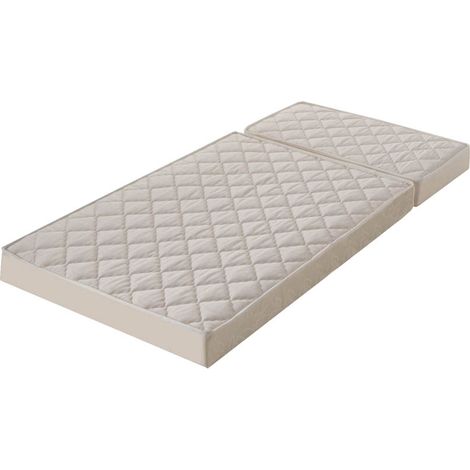 Matelas évolutif en 100% coton bio confort ferme soutien optimal 90 x 190 cm (1/3)