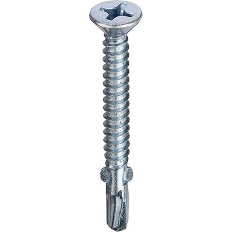 5.5X60 Cross Recessed Countersunk Self Drill Cladding Screw - 100 (1/2)
