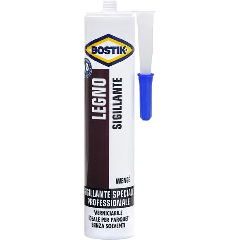 Silicone Acrilico Legno Pavimenti Bostik Wenge 300 ml 3 Pezzi