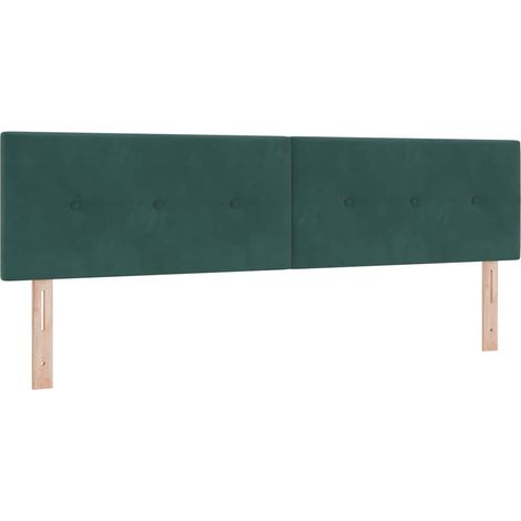 Maison Exclusive - Testiera Verde Scuro 180 cm Velluto