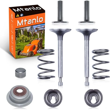 Kit de capuchon de joint de tige, ressort de culbuteur, poussoir de soupape pour Honda GX160 GX200 5,5HP 6,5HP tondeuse à gazon 14711-ZF1-000(Int.), 14721-ZF1-000(Ex.), 12209-ZH8-003, 14441-ZE1-010 (1/5)