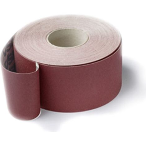 VSM Schleifgewebe-Sparrolle (A) braun KK 114 F, 25 mm x 50 m, Körnung: 240 (1/2)