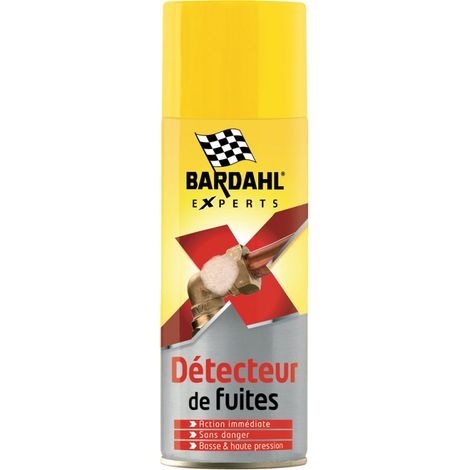 Bardahl – Détecteur de fuites gaz et air comprimé 300ml – Détection sans démontage – Étanchéité parfaite des raccords et systèmes pneumatiques