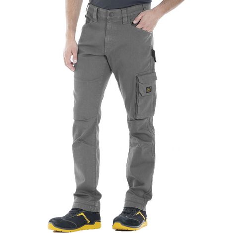 Pantalon de travail multipoches Fibreflex® JOBC gris RICA LEWIS - Taille: 46 (1/5)