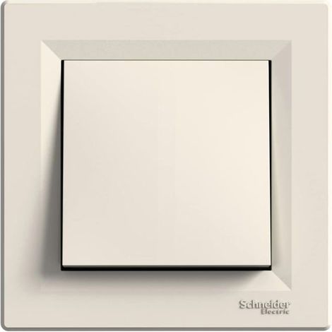 Connettore singolo color crema Asfora con telaio EPH0100123