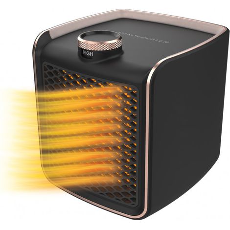 Venteo - Chauffage Compact Handy Heater 1200W - Chauffage Céramique au Cuivre - Silencieux
