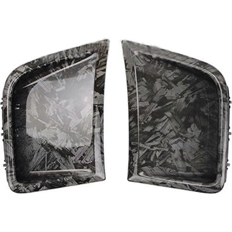 Cache de sortie d'air de capot moteur noir mat pour Wagon 10e génération (2008-2014) - Garniture d'aération de pare-chocs avant (1/5)