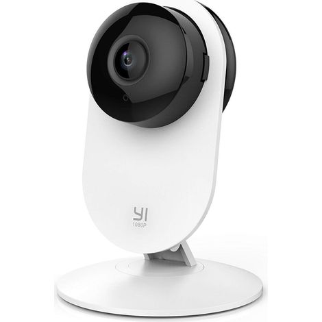 Heimsicherheitskamera, 1080p 2,4 G WiFi IP-Innenüberwachungskamera mit Nachtsicht, Bewegungserkennung, Telefon-App, Haustier-Katzen-Hunde-Kamera, funktioniert mit Alexa und Google-Unterstützung