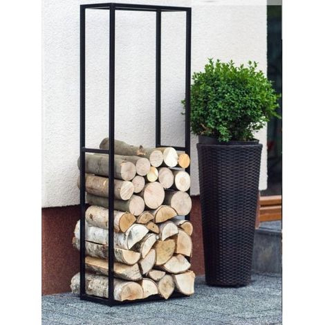 Support à bois CORNEL, 120x40x20cm, CookKing, 333231 (1/4)