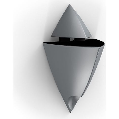 BOLIS ITALIA - 2 REGGIMENSOLE PER VETROICEBERG CM.4 BIANCO (1/3)
