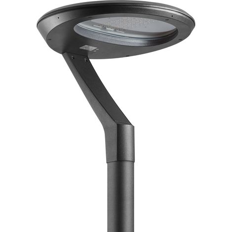 Luminaire pour mât VENT Type V IP66 LED SMD 35.50W 5770lm(4635lm) CRI80 3000K 95º 410mm Anthracite (1/5)