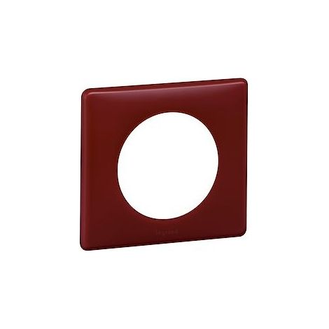 Legrand 066751 Placca Céliane Poudré 1 posto - finitura Bordeaux