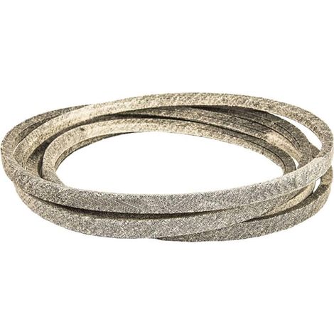 1 - Courroie Trapézoïdale - Courroie De Tondeuse - Remplacement M154621 - Fibre Kevlar Résistante - Pour Modèles X300 X304 Z245 - Noir - 1,27x370,8cm