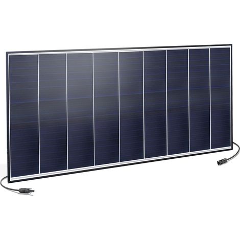 esotec monokristallines Solarmodul, 125Wp, 30,5V, MC4, wetterfest, 131075 (1/5)