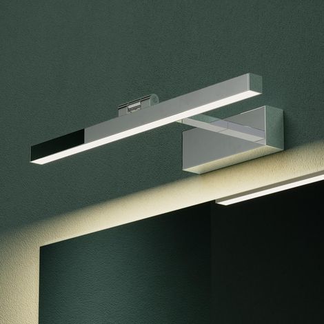 Mai & Mai Lampada da Specchio LED per Bagno, Applique Specchio Luce Bianca Neutra, Luce per Trucco, Illuminazione da Parete, 40cm, 9W, 4000K (1/5)