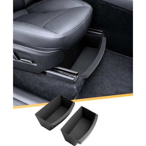 YEE PIN Lot de 2 boîtes rangement sous siège pour Tesla Model Y (1/5)