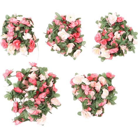 de 5 roses artificielles 45 fausses roses Décoration
