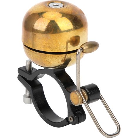 Retro-Fahrradklingel aus Aluminium-Kupfer-Legierung, Vintage-Fahrradaccessoire in Gold (1/5)