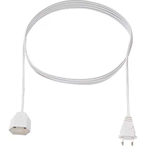 Bachmann Euro-Verlängerung PVC 5m,ws 233.286 (1/2)