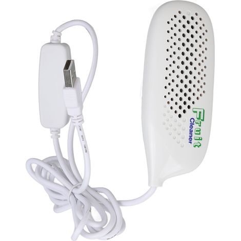 Machine à laver les légumes étanche IPX7, double orifice, alimentation USB, nettoyage automatique des fruits et légumes (1/5)
