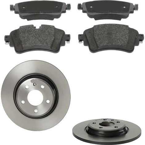 KIT FRENI POSTERIORI compatibile con AUDI A7 (4KA) - DISCHI + PASTIGLIE OEM: FDB4617 / 24.0112-0218.1 , 24.0122-0272.1 , 24.0128-0296.1 /SOSTITUZIONE DIRETTA/BASSA POLVERE/SILENZIOSO (1/5)