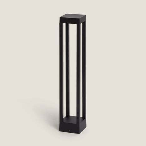 Baliza Exterior LED 7W Superficie Pie 60cm Irlaya 3000K Blanco Cálido