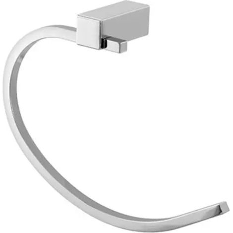 PORTASALVIETTE AD ANELLO IN ACCIAIO CROMATO MODELLO UNICA DIM. CM(LXH):19X6 CROMO BRAND SRL